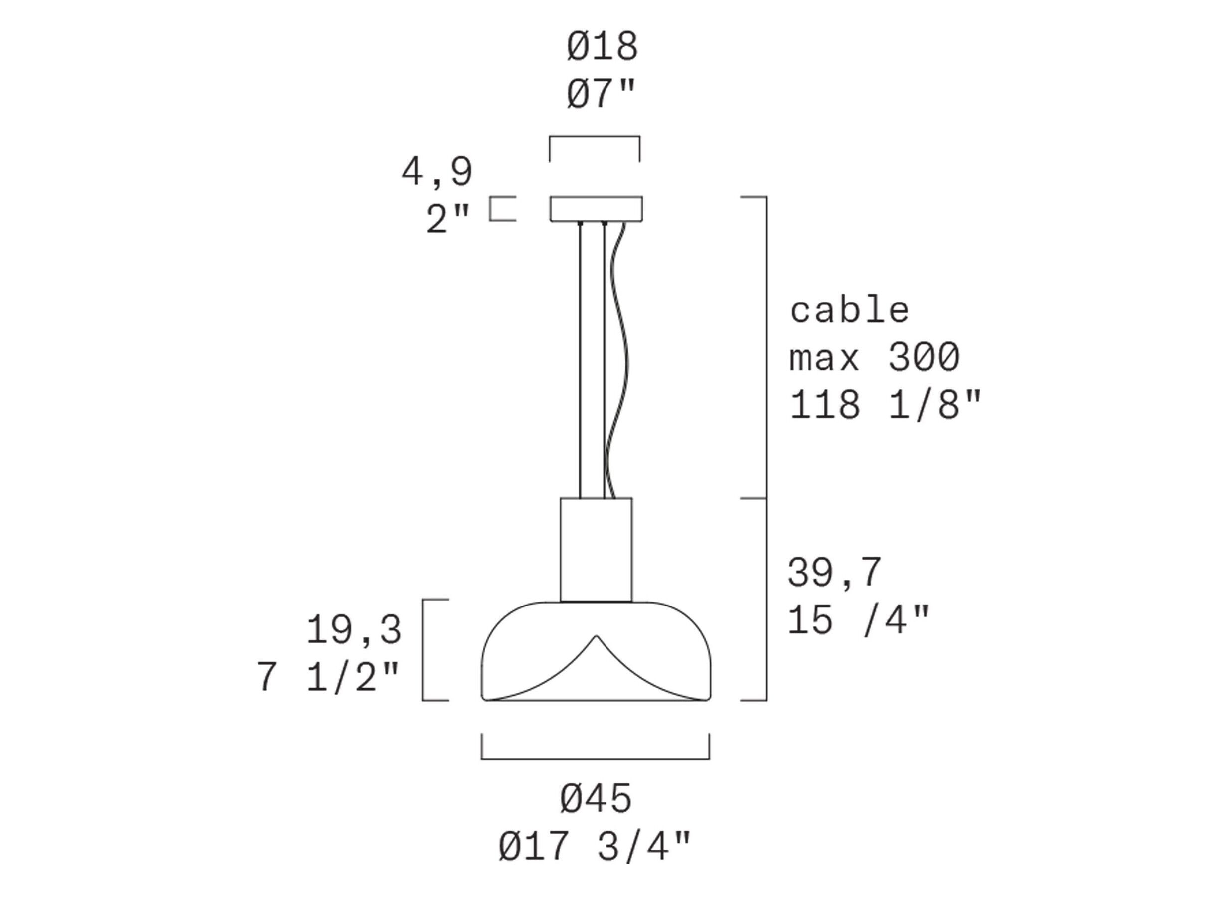 Выдувное стекло светодиодный подвесной светильник Leucos Aella ARCH-00027918 - Вид №13
