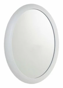 Овальное зеркало настенное белое Quin PUSHA ДИЗАЙНЕРСКИЕ 062683 Белый