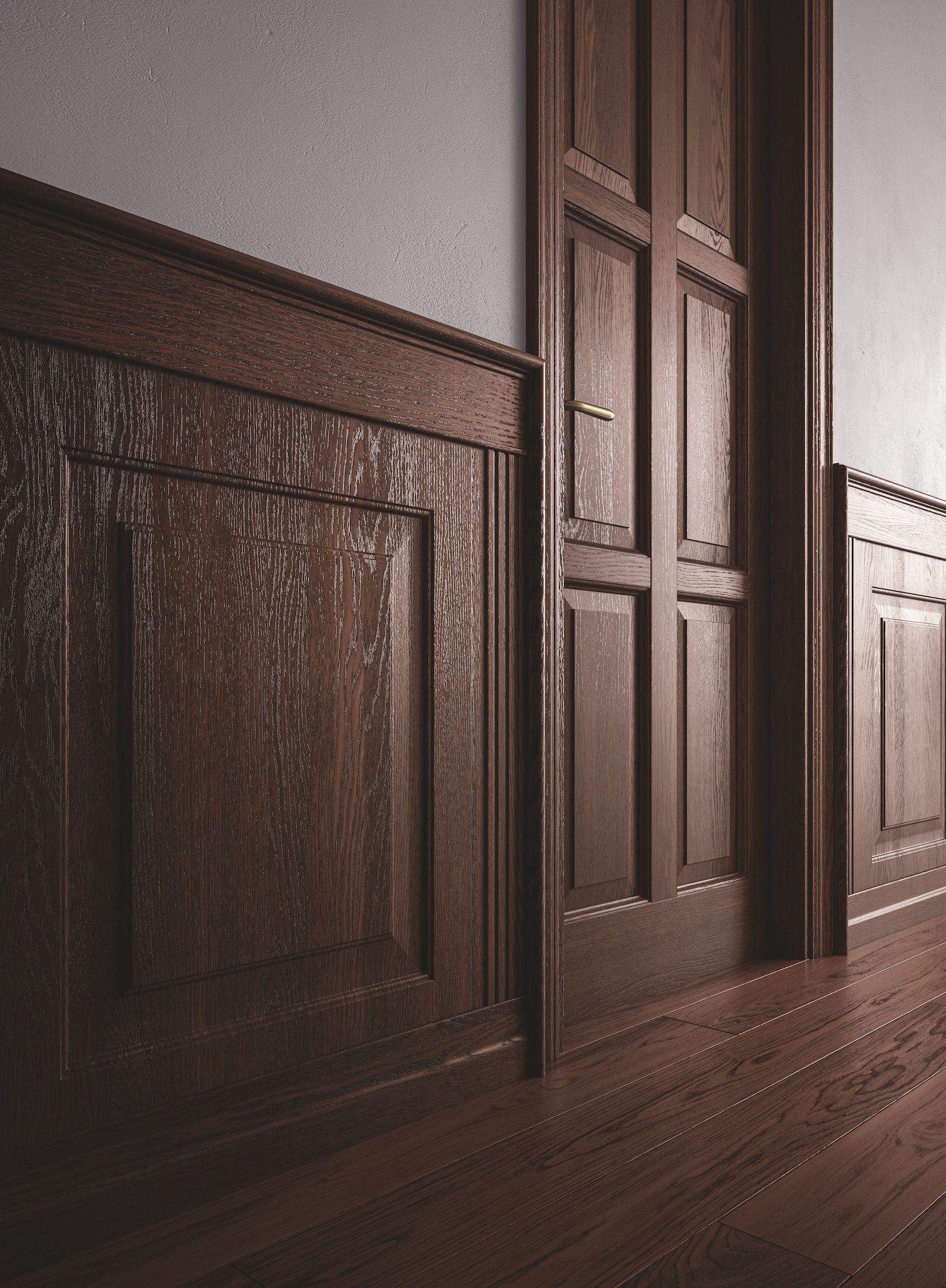 Пантографическая обшивка из дуба GAROFOLI классическая ARCH-00060914 - Вид №1