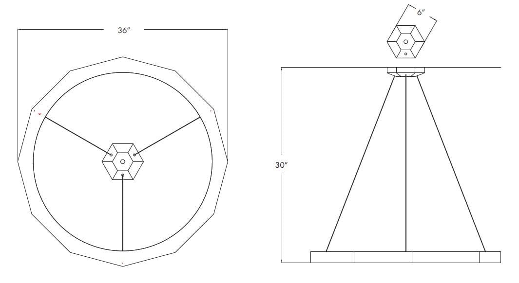 Подвесной светильник Matthew McCormick DODECA ARCH-00044527 - Вид №23