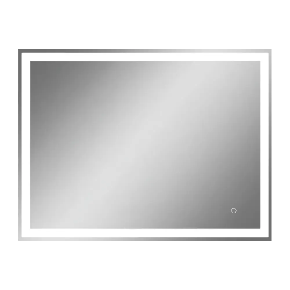 Зеркало в ванную комнату Бостон Лайт 100x80 см с подсветкой Santreyd STLM-2178965 - Вид №1