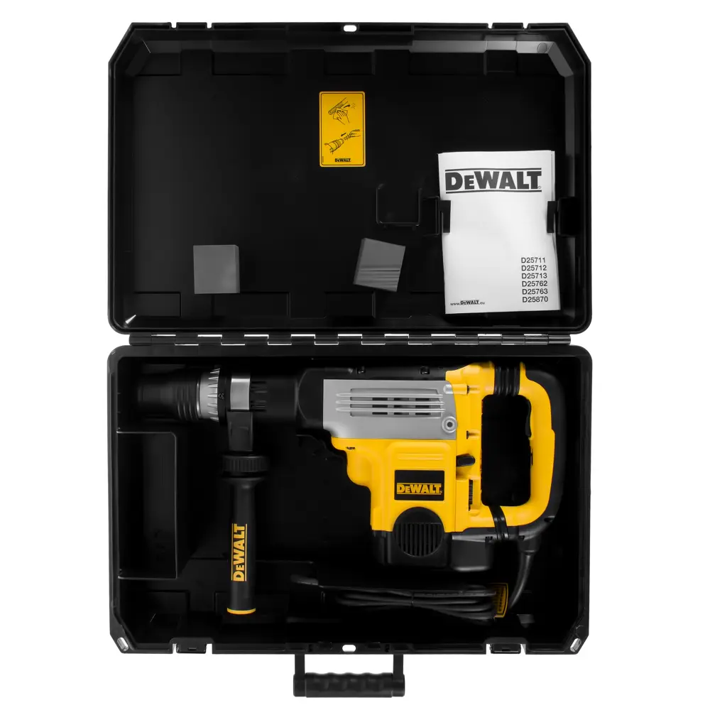 Перфоратор SDS-max DeWalt D25762K, 1500 Вт, 18 Дж 81975766 STLM-2057178  - Вид №3