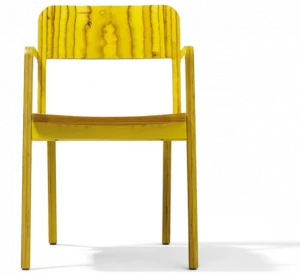 Richard Lampert Деревянный стул с подлокотниками