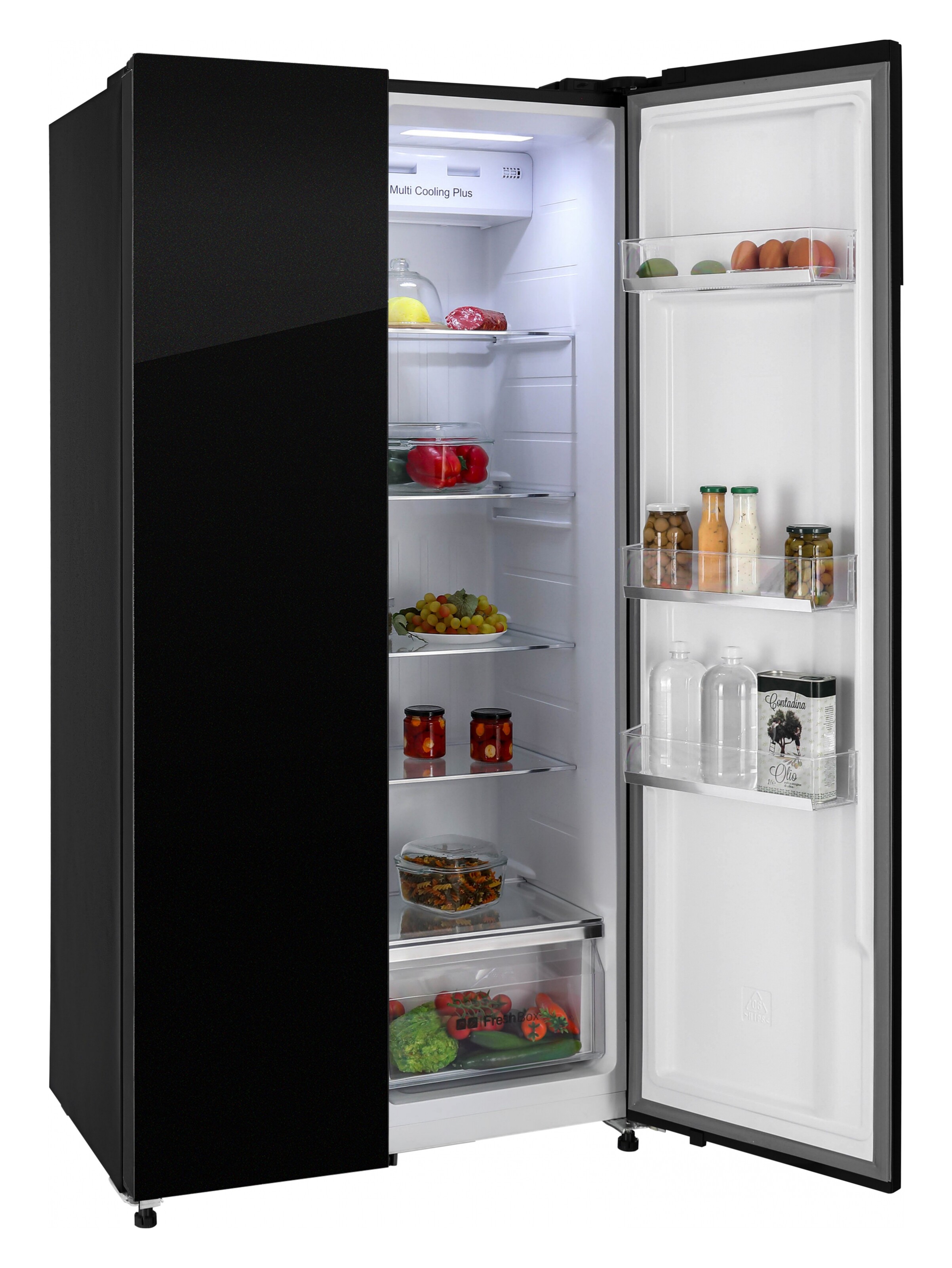 9069200 Холодильник Side by Side   Nordfrost RFS 525DX NFGB черный STDN-0021630 - Вид №3