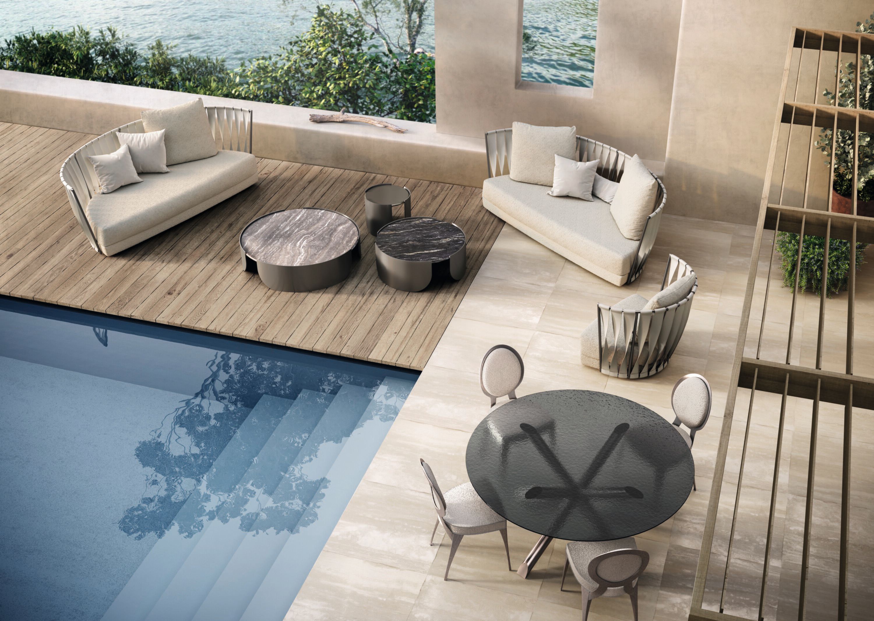 Ткань медальон стул Cantori Мисс ARCH-00053827 - Вид №3