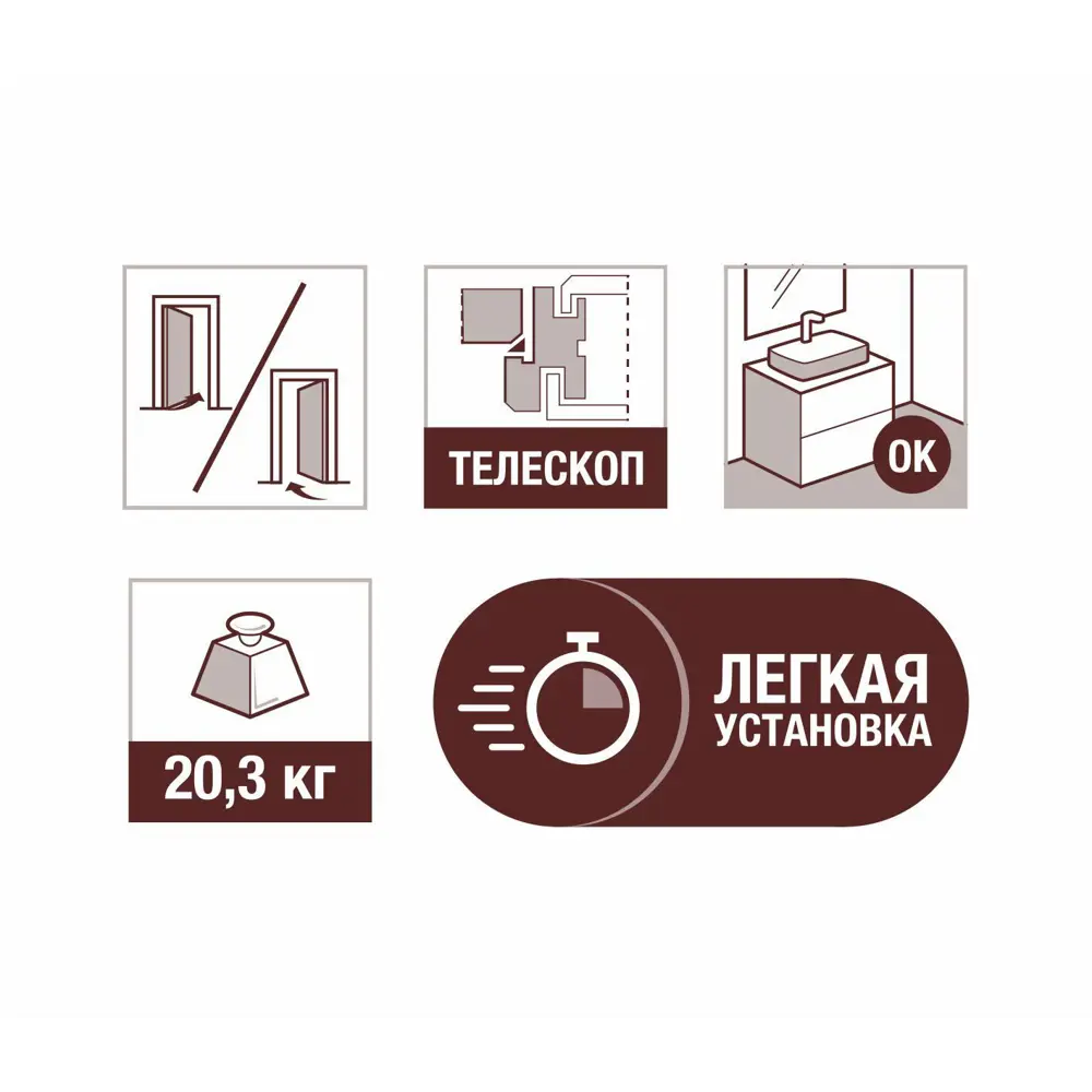 Дверь межкомнатная глухая Artens Мария 90x200 см ПВХ цвет айвори с замком в комплекте 82401326 STLM-2153244  - Вид №7
