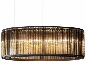 VeniceM Светодиодный подвесной светильник из муранского стекла с диммером Crown