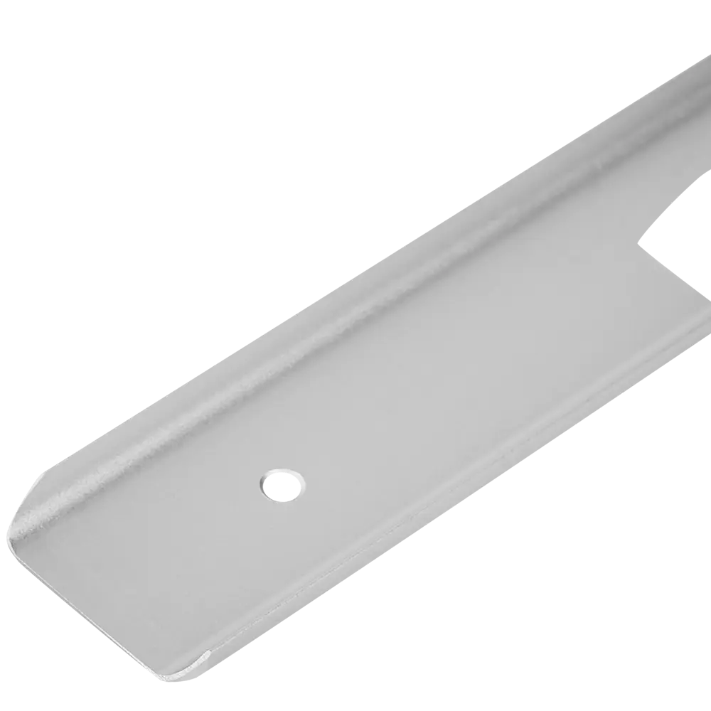 Планка угловая L-образная R5 60x3.8 см для столешницы 3.8 см цвет алюминий Santreyd STLM-2004026 - Вид №1