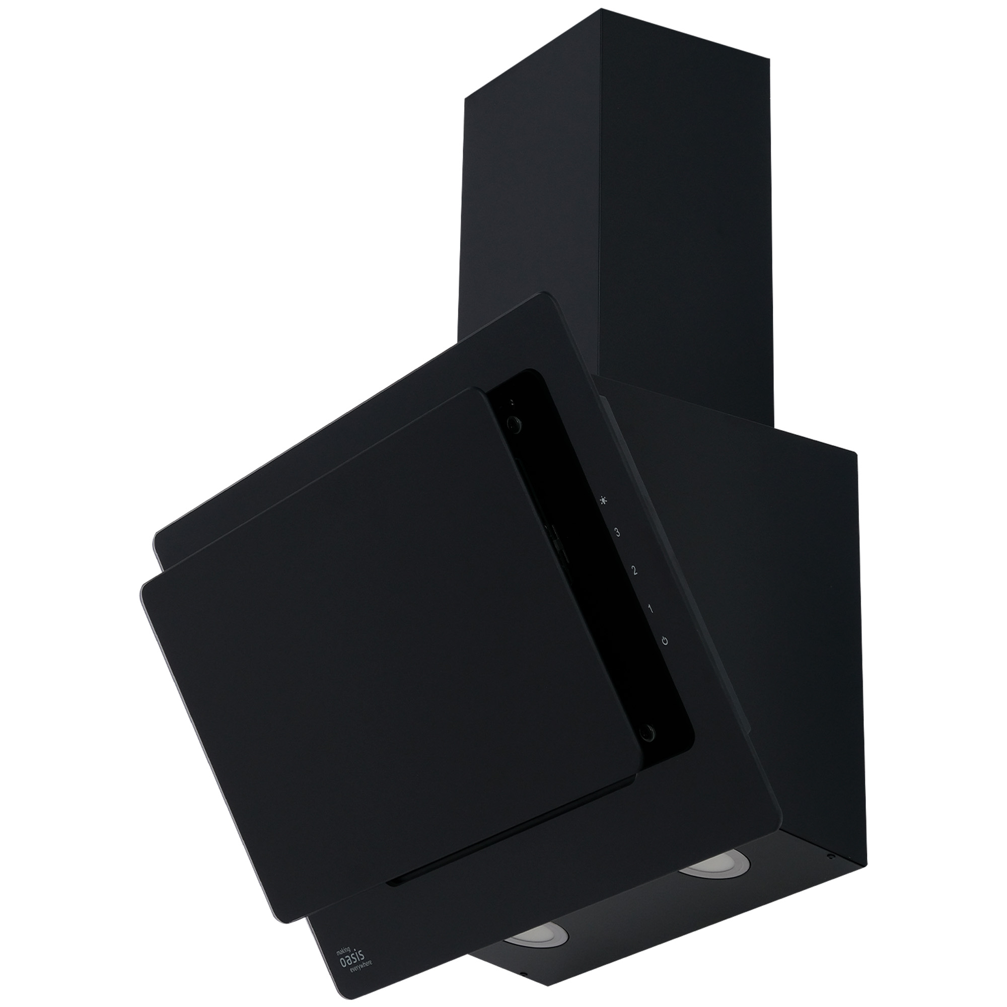 9213495 Вытяжка наклонная Oasis NK-60B черный/черный STDN-0055928 - Вид №2