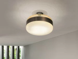 Vetreria Vistosi Потолочный светильник с прямым и отраженным светом из дутого стекла Futura