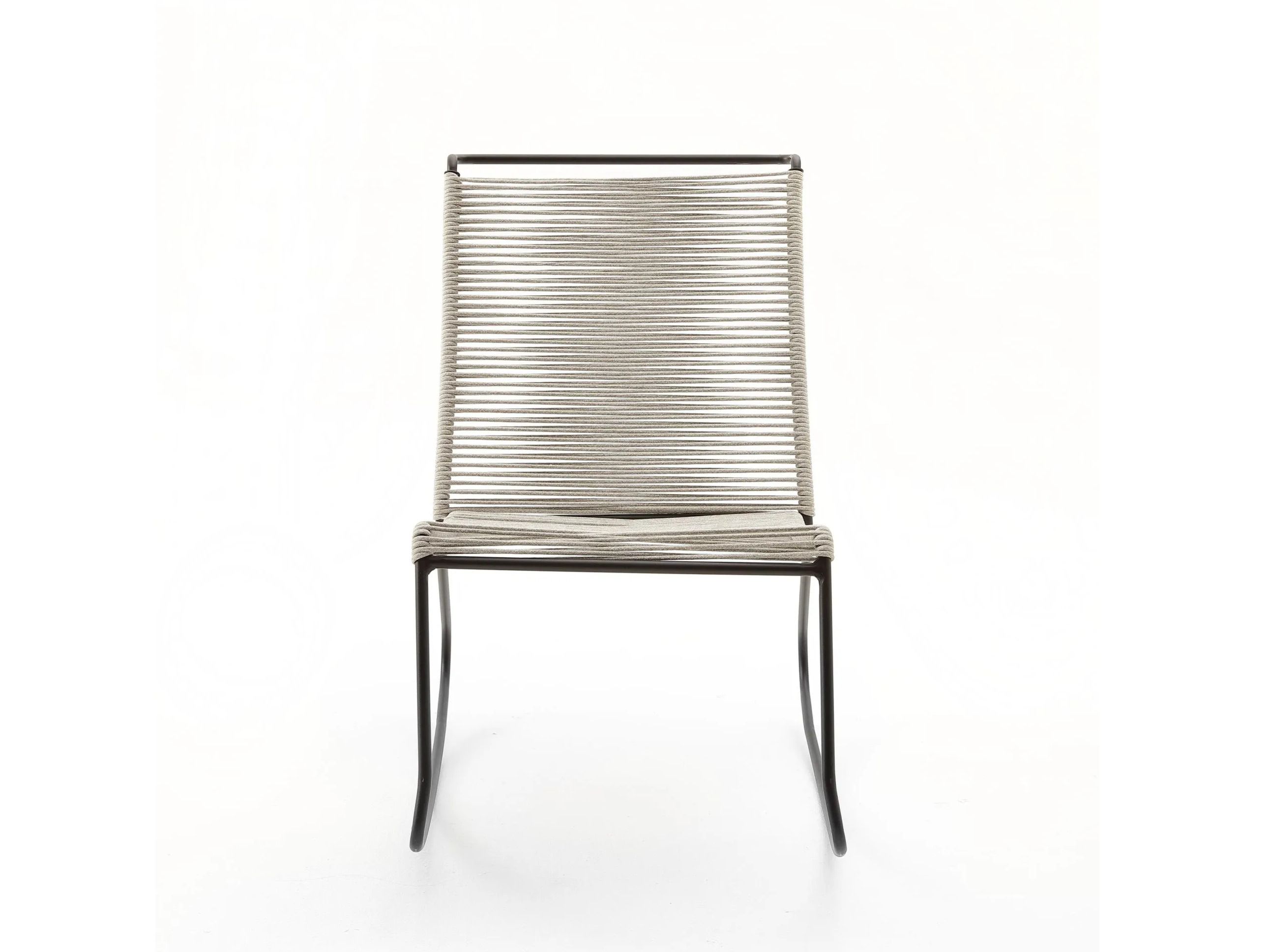 Плетеное алюминиевое садовое кресло-качалка Nodo Italia Beach House ARCH-00068244 - Вид №1