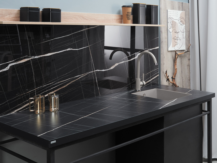 Столешницы для кухни - Сахара нуар С-VD LIGRON LIST483 1642 - Вид №3