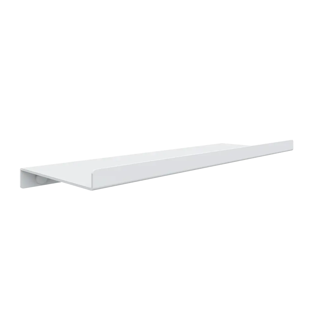 Настенная полка 33x12 см металл цвет белый KONSENSA STLM-2065915 - Вид №2