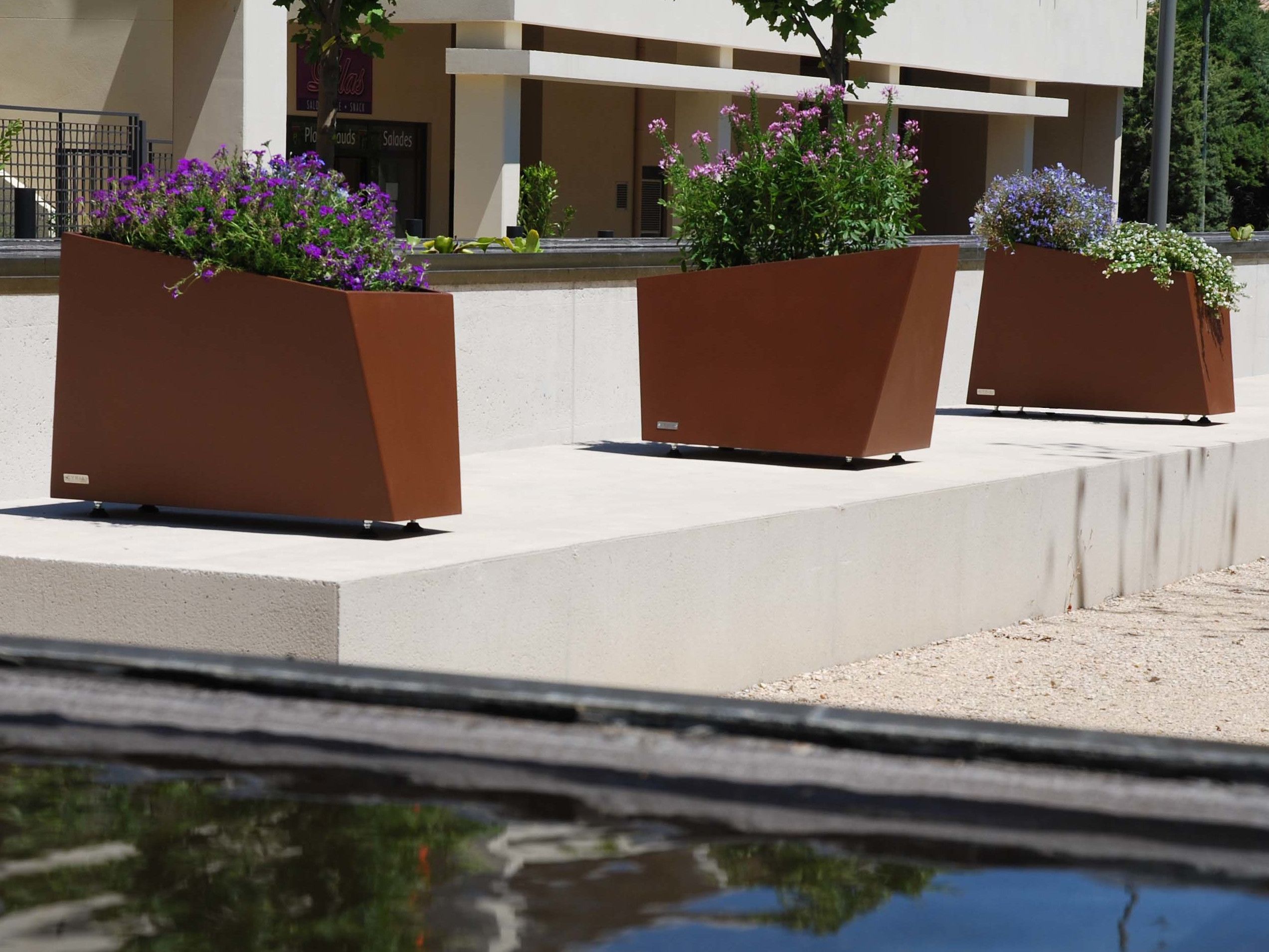 Стальная плантатор Corten™ CYRIA DEGRE9 IV ARCH-00023664 - Вид №4