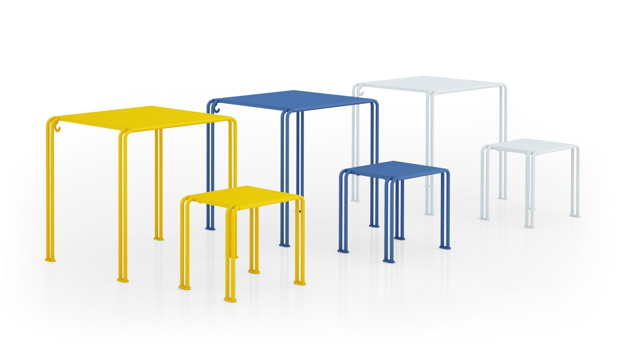 Алюминиевый квадратный стол для общественных мест Urbantime Zeroиндексы.015 ARCH-00081218 - Вид №2