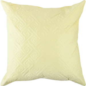 Подушка стёганая, 50х50 см, цвет цитрон