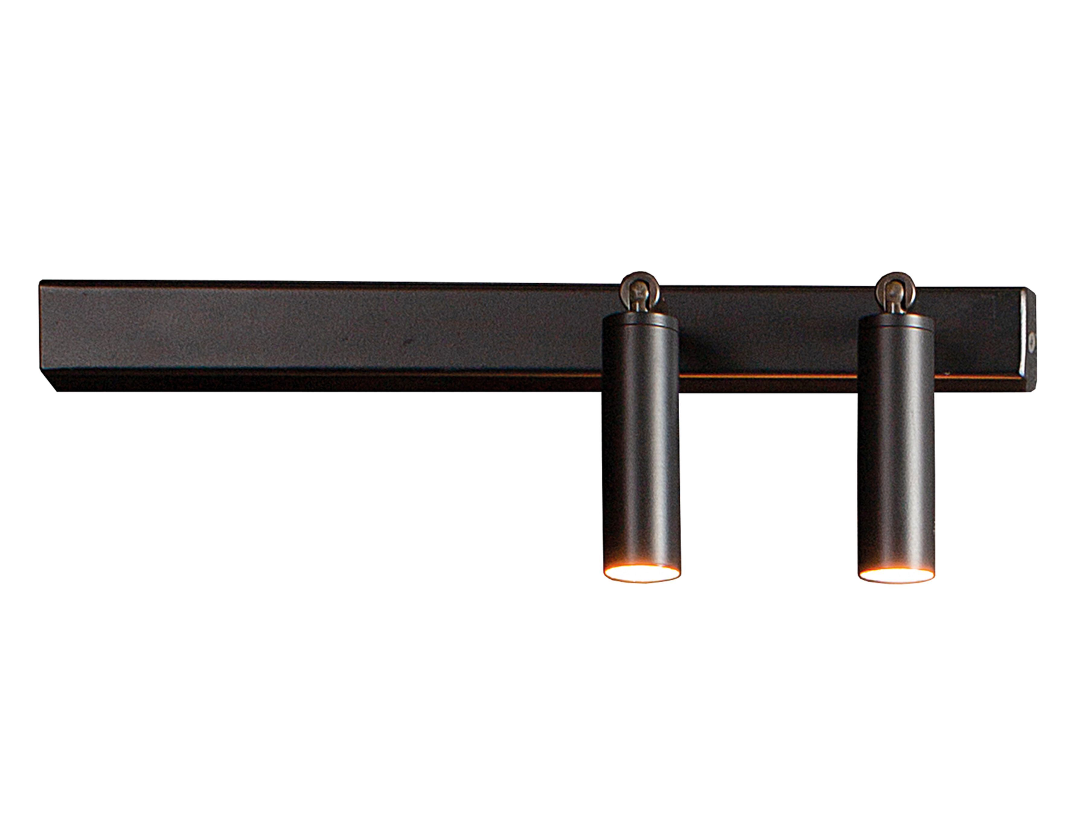 Регулируемый алюминиевый светодиодный настенный светильник Renzo Serafini CILINDRO 2X SU BARRA ARCH-00088034 - Вид №2