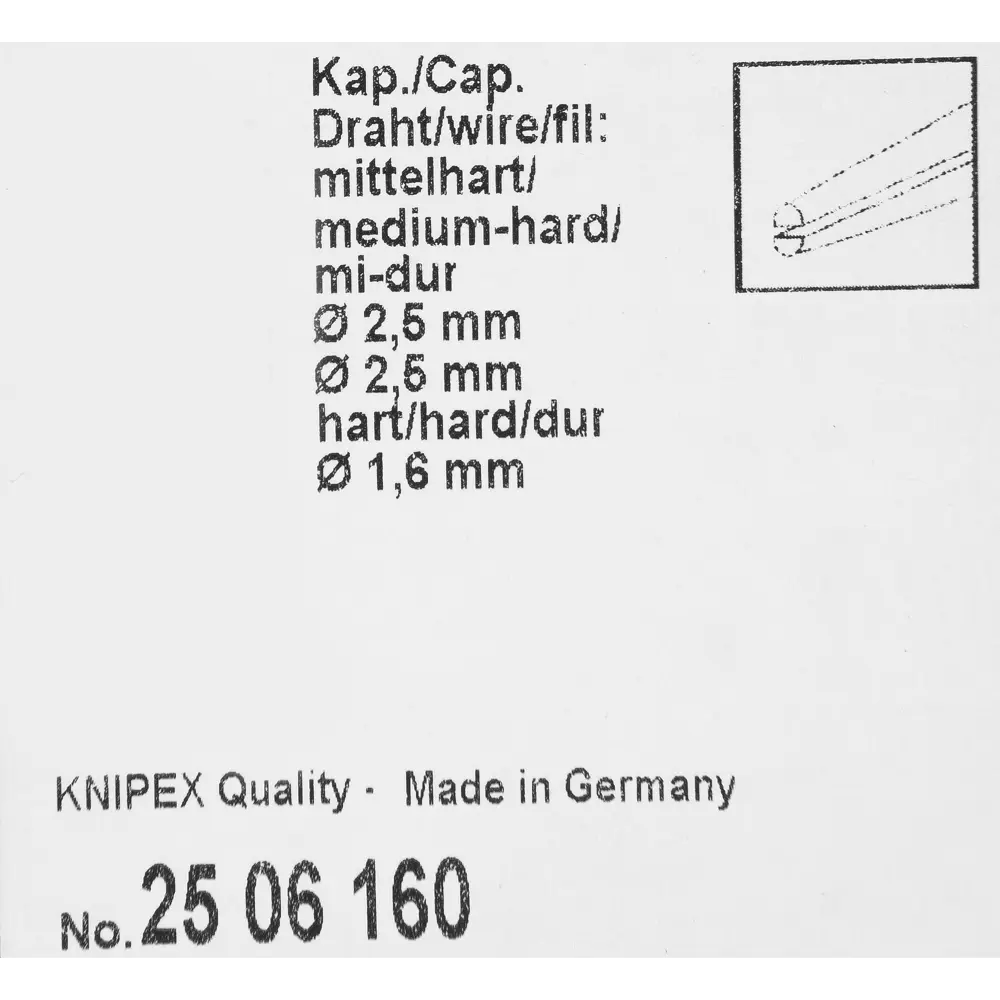 Длинногубцы Knipex с резцом диэлектрические 160 мм STLM-2168102 - Вид №3