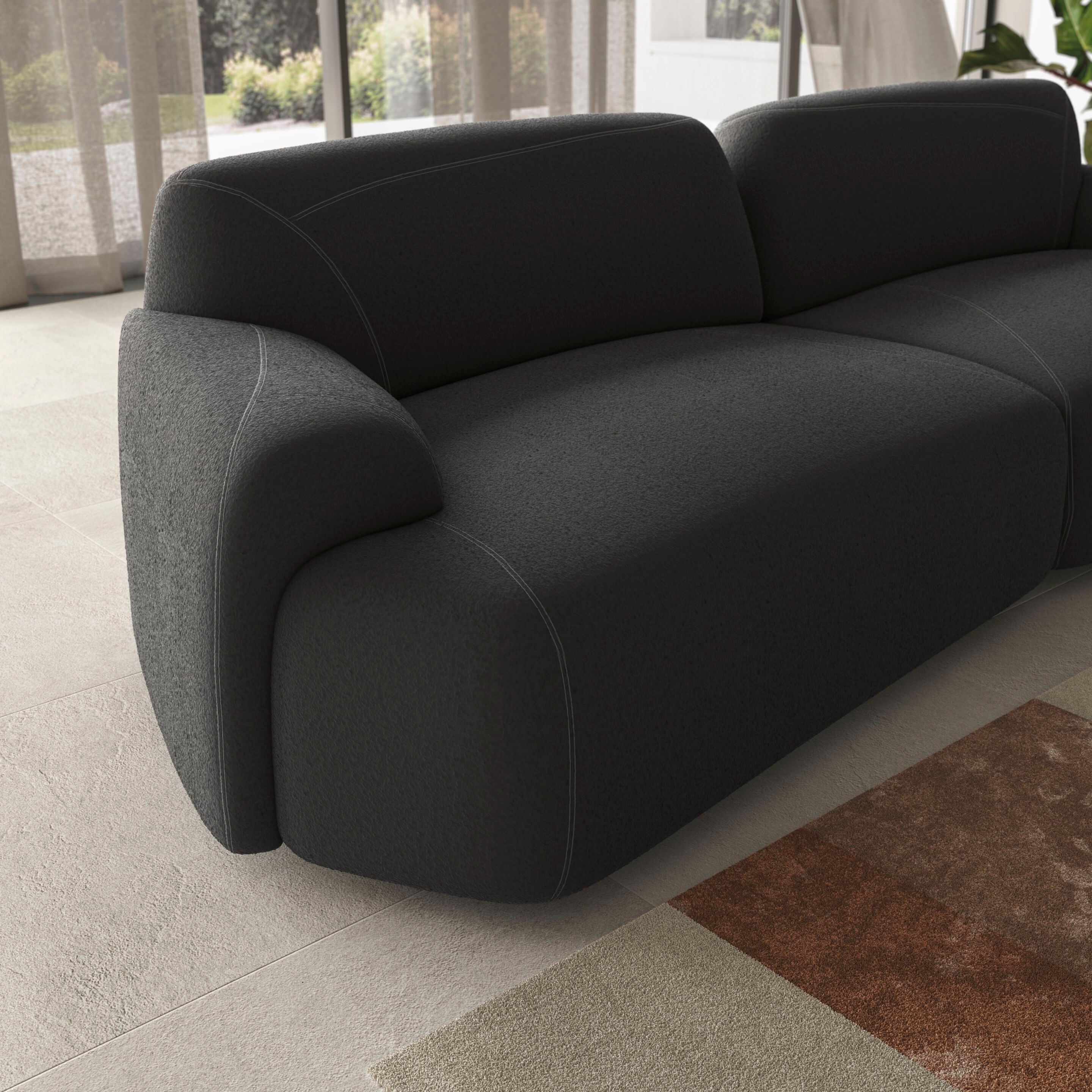 Ткань диван Natuzzi Italia Buddie ARCH-00114813 - Вид №4