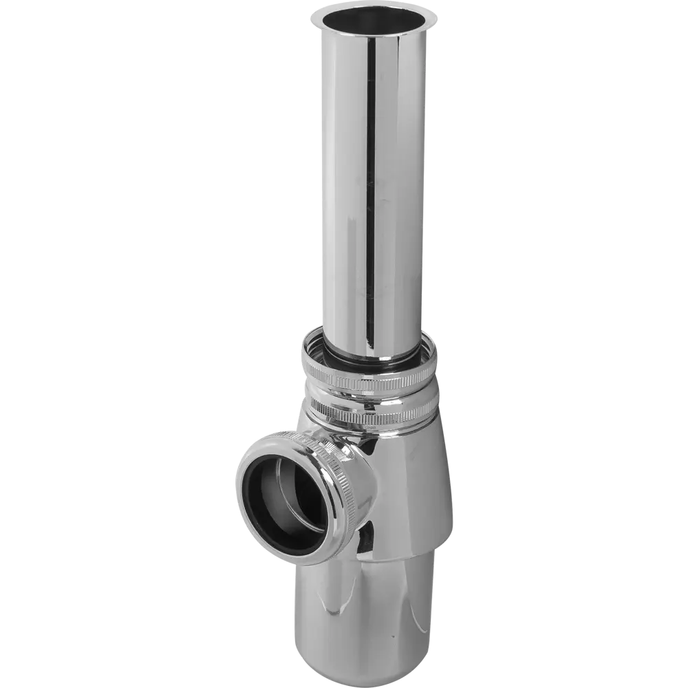 Сифон Monlid для раковины с регулировкой высоты хром 89374487 STLM-1583072