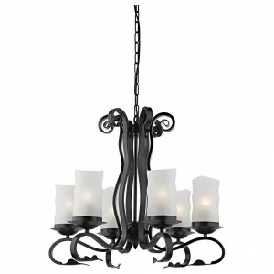 Подвесная люстра Arte Lamp Scroll A7915LM-6BK ARTE LAMP ДИЗАЙНЕРСКИЕ, SCROLL 056621 Белый