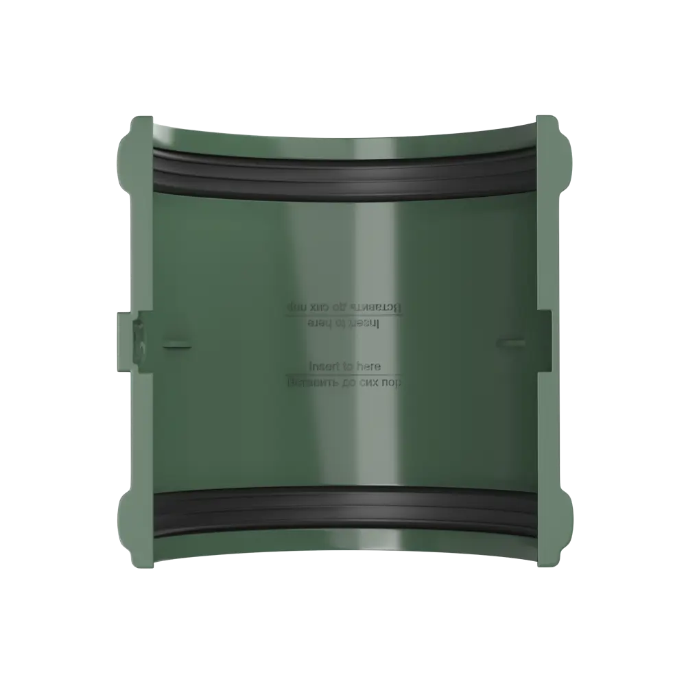 Соединитель желоба с уплотнителем цвет зелёный ТЕХНОНИКОЛЬ STLM-2024781 - Вид №1