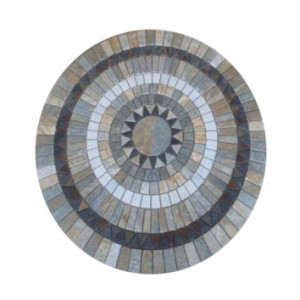 Мозаика из натурального камня, сланца и гранита FK-903 SN-Mosaic Paving