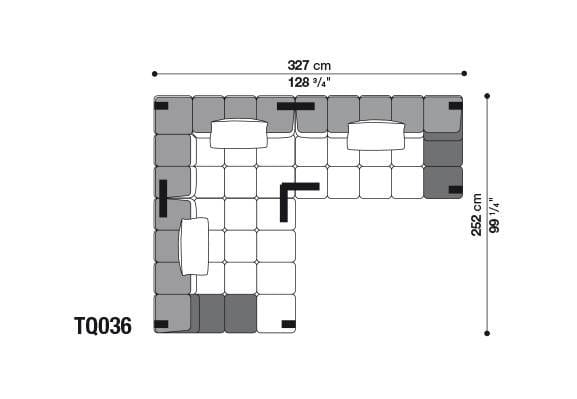 Модульный диван B&B Italia Tufty Time ARCH-00144354 - Вид №62