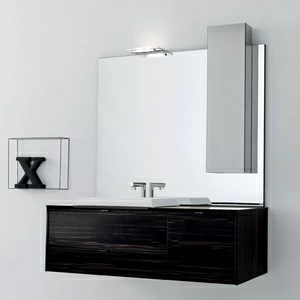 Комбинация ванной комнаты PV29 в отделке Diamond Ceramica / X22 Nero / 80 Ebano MILLDUE PIVOT