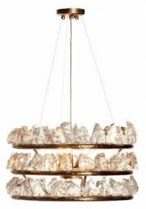 Possoni Illuminazione Подвеска из чистого золота с атласным стеклом Icicles 1090/9