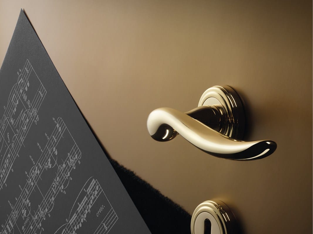 Классическая латунная ручка с насадкой LINEA CALI' ARCH-00078983 - Вид №1