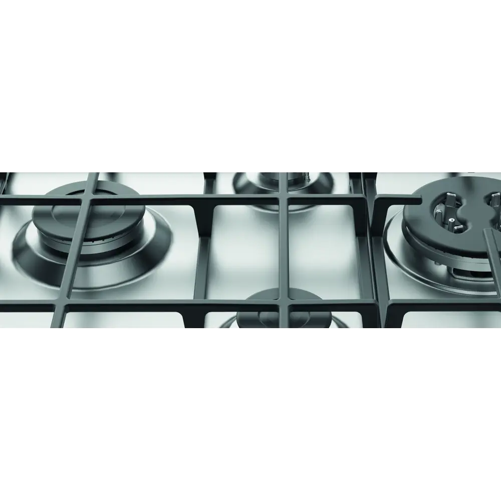 Газовая варочная панель Hotpoint-Ariston M 64 T GH IX 59 см 4 конфорки цвет нержавеющая сталь 85207985 STLM-2047579  - Вид №1