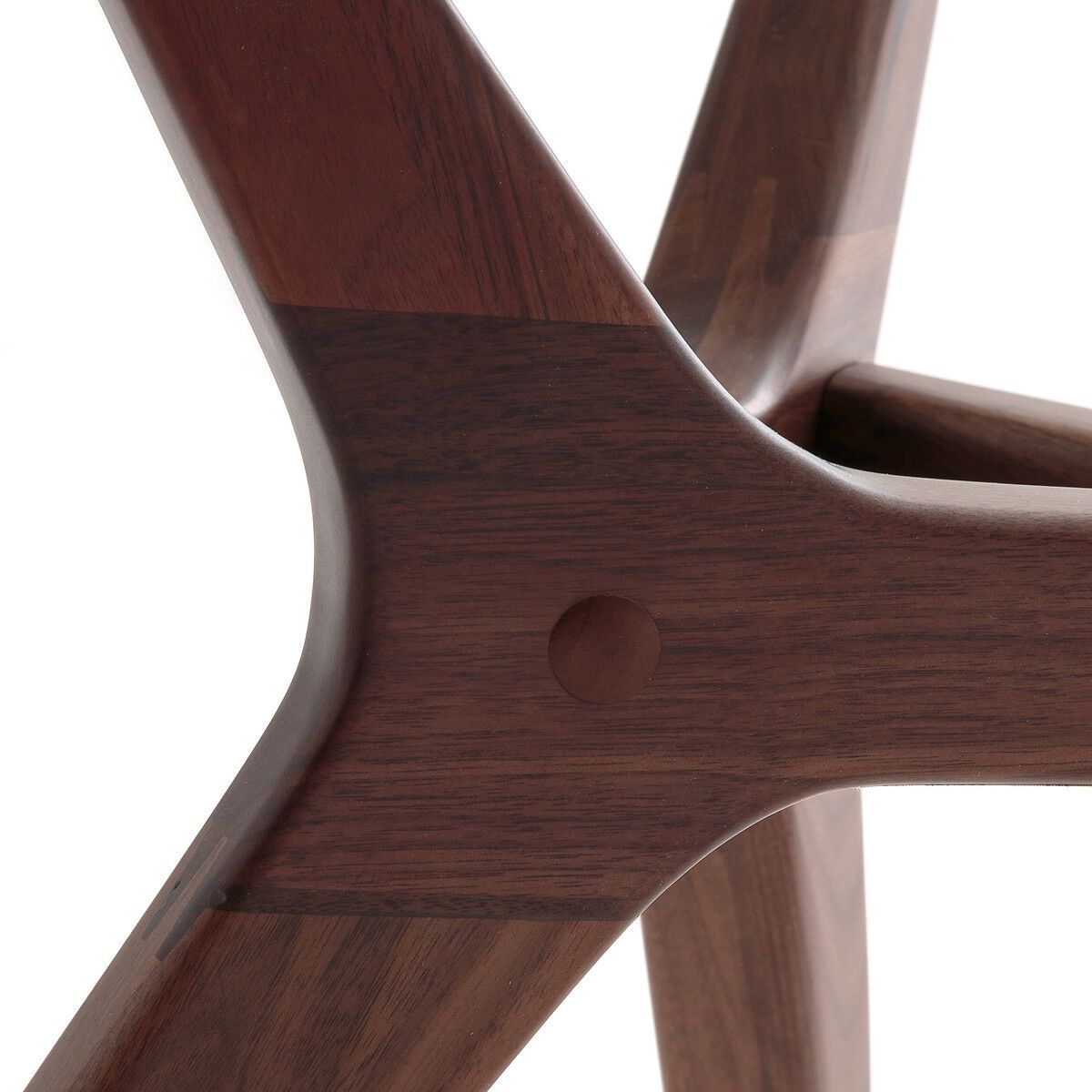 Круглый деревянный и стеклянный журнальный столик AMPM Maricielo ARCH-00094145 - Вид №2