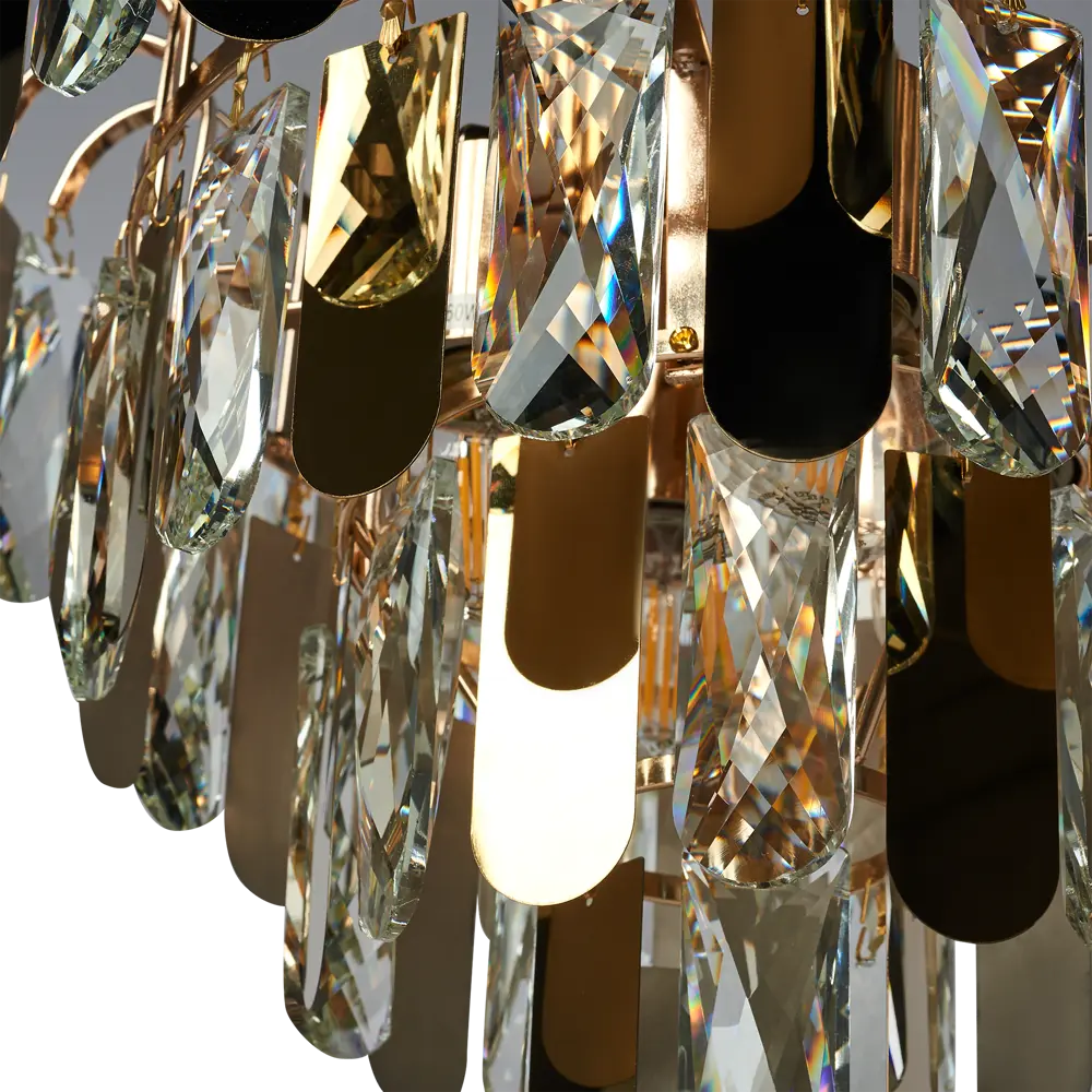 Люстра каскадная подвесная Wink Арника E1760/4, 4 лампы, 12 м², цвет золотистый STLM-2011486 - Вид №7