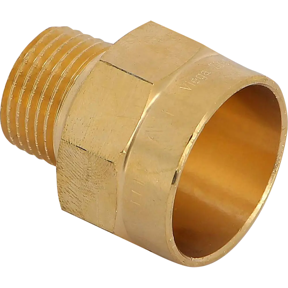 Муфта пайка Viega наружная резьба 28 ммx1/2" медь 121228 STLM-2133981 - Вид №2