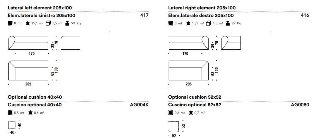 Ткань диван MOROSO HEARTBREAKER ARCH-00080193 - Вид №3