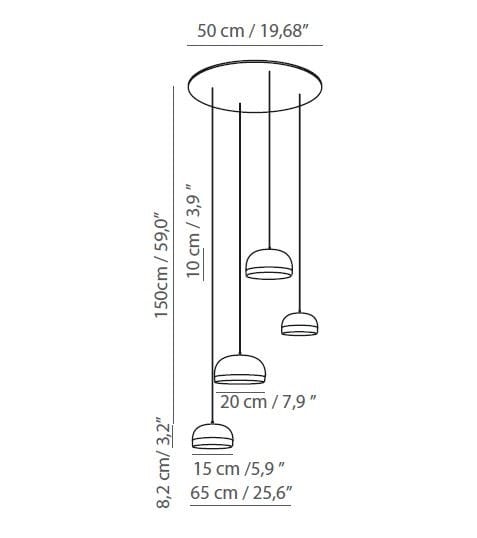 Светодиодный подвесной светильник Tooy Molly ARCH-00001804 - Вид №2