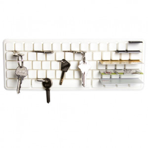 QL10155-WH Держатель ключей и мелких предметов key board белый Qualy