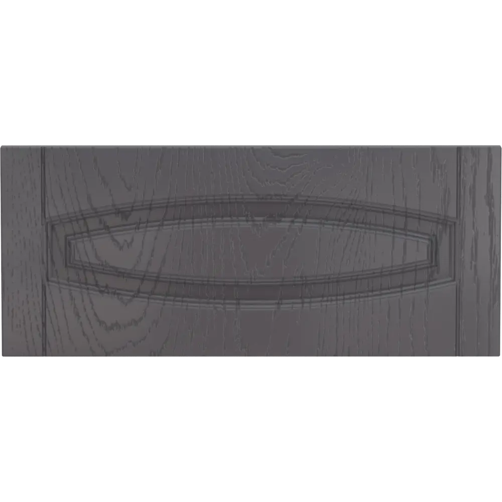 Фасад для кухонного ящика Петергоф грей 59.7x25.3 см Delinia ID МДФ цвет графит STLM-2137595 - Вид №1