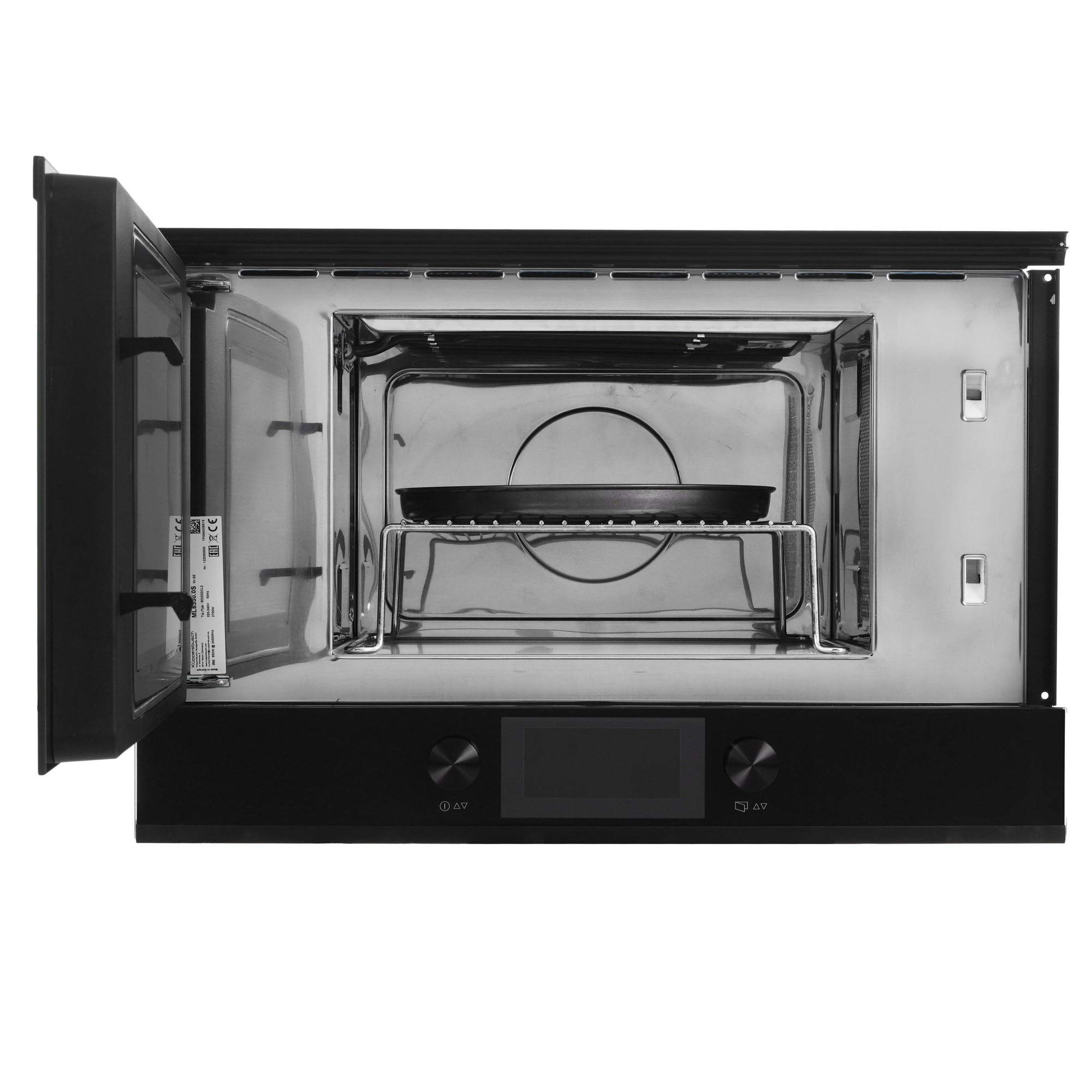 9256100 Встраиваемая микроволновая печь Kuppersbusch ML 6330.0 S5 Black Velvet черный STDN-0133199 - Вид №5