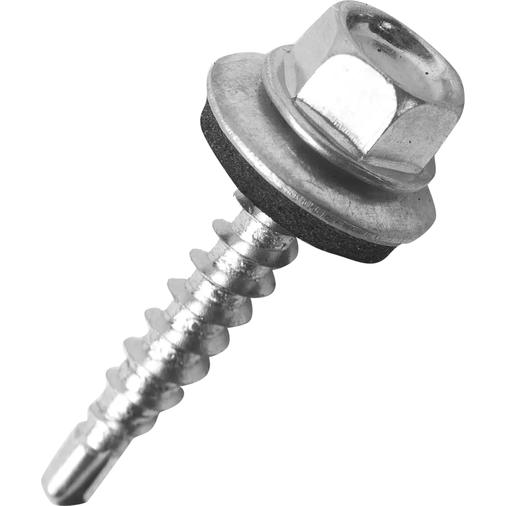 Саморезы кровельные Omax оцинкованные с буром 6.3х25 мм, на вес STLM-2072320