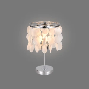 Настольная лампа ESCADA Nerita в стиле модерн с хромированным основанием 89439860