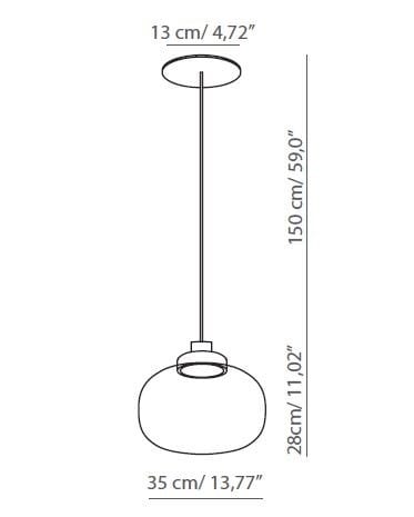 Выдувное стекло светодиодный подвесной светильник Tooy Legier ARCH-00069207 - Вид №6