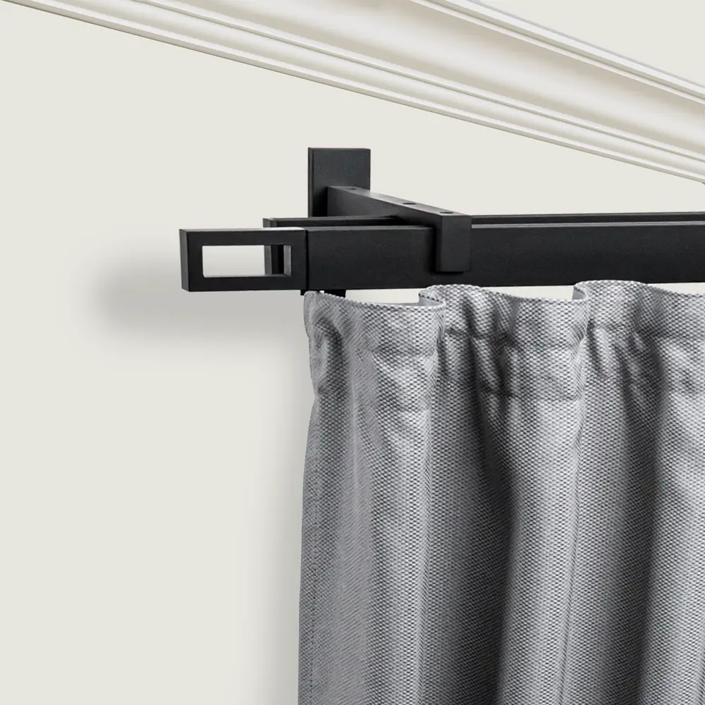 Профиль для карниза Хайтек 240 см алюминий цвет черный ARTTEX STLM-2170237 - Вид №3