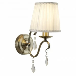 Бра Arte Lamp Innamorata A2313AP-1AB ARTE LAMP  109773 Белый;бронза;прозрачный