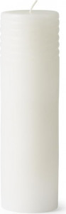 5000513 Block Candle Column White Normann Copenhagen