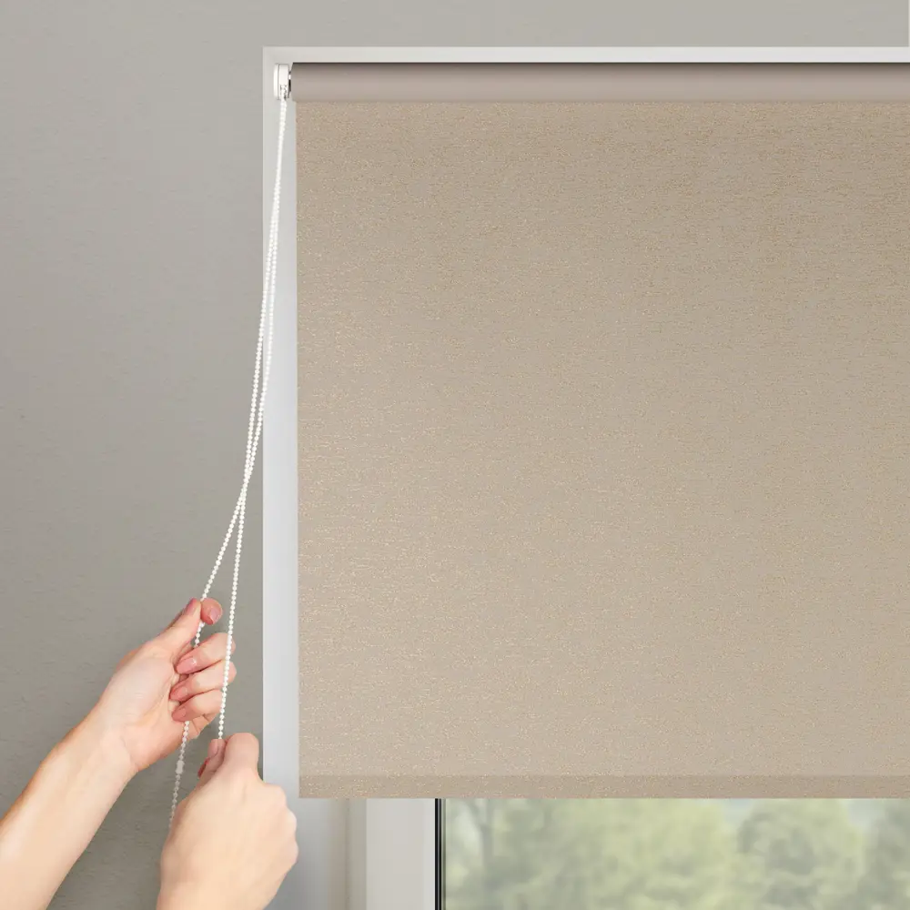 Штора рулонная Shine 200x175 см золотая PRAKTO STLM-2049890 - Вид №5