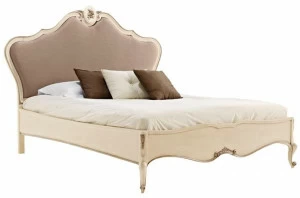 Jetclass Двуспальная кровать из дерева с мягким изголовьем Glamour Jgl101.16, jgl101.18, jgl101.20