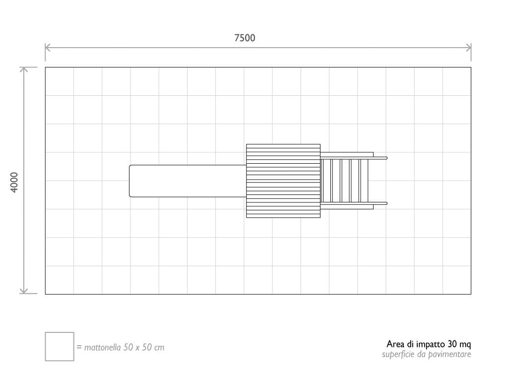 Рециркулированная пластиковая игровая структура EUROCOMITALIA TORRE SCIVOLO ARCH-00069867 - Вид №2