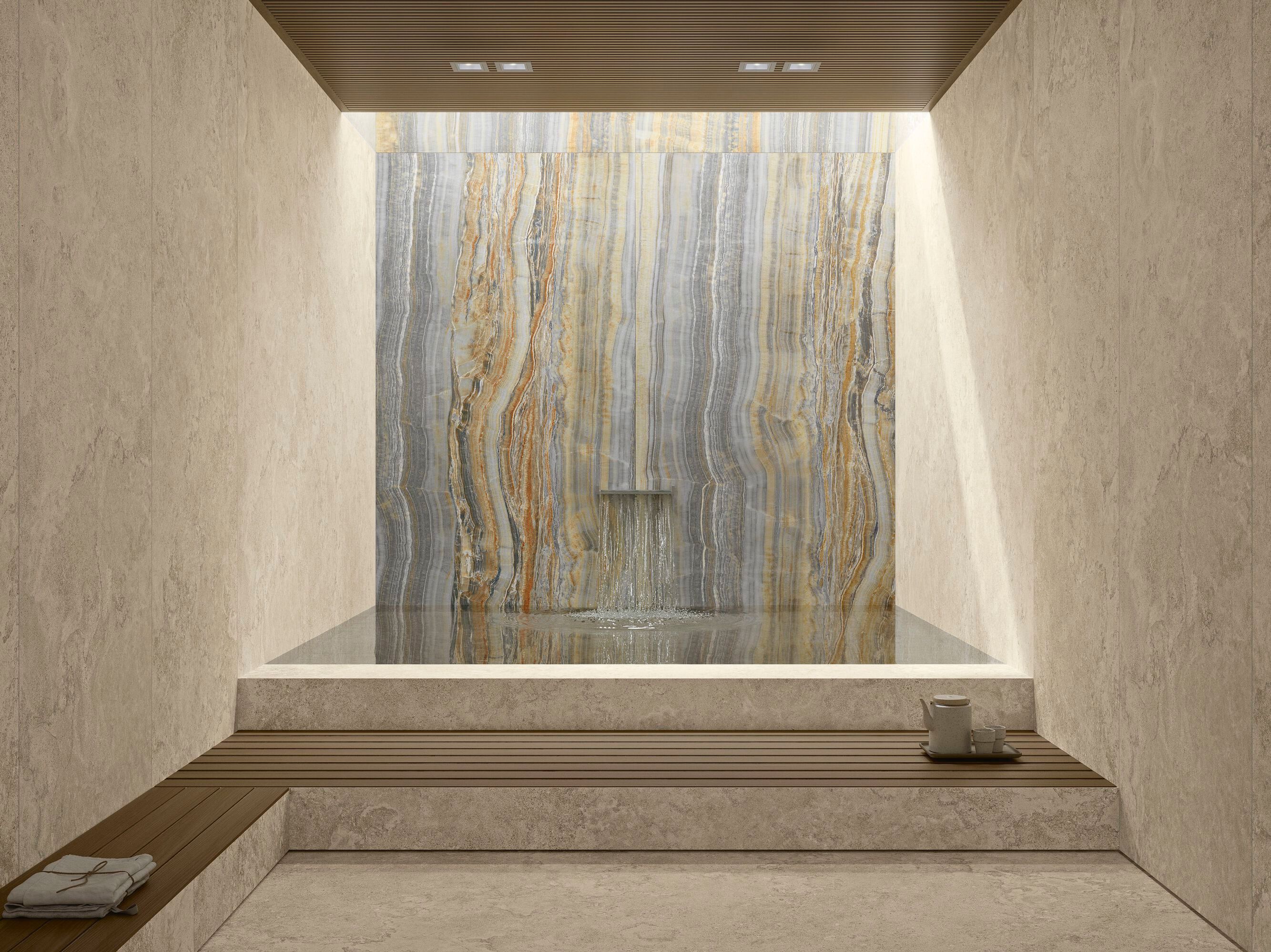 Пол / облицовка керамогранита с эффектом камня ARIOSTEA ультра камни ARCH-00123787